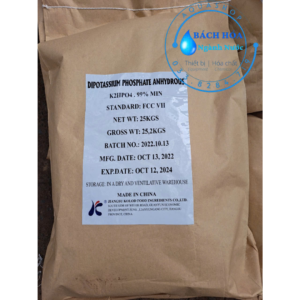 HÓA CHẤT K2HPO4 (DIPOTASSIUM PHOSPHATE) TRUNG QUỐC – BAO 25 KG