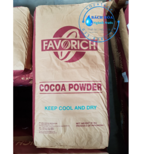 Bột Cacao Favorich AP360 Nhập Khẩu – Cacao Nguyên Chất Cao Cấp Cho Pha Chế & Làm Bánh