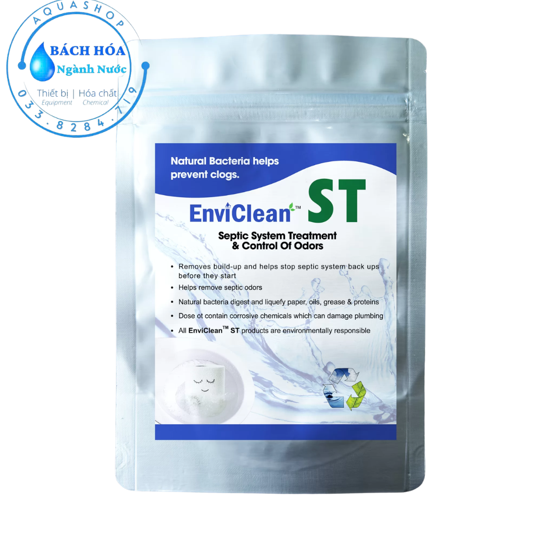 Vi sinh Enviclean ST – Vi Sinh Xử Lý Hầm Tự Hoại Hiệu Quả, Phân Hủy Chất Thải Và Khử Mùi Nhanh
