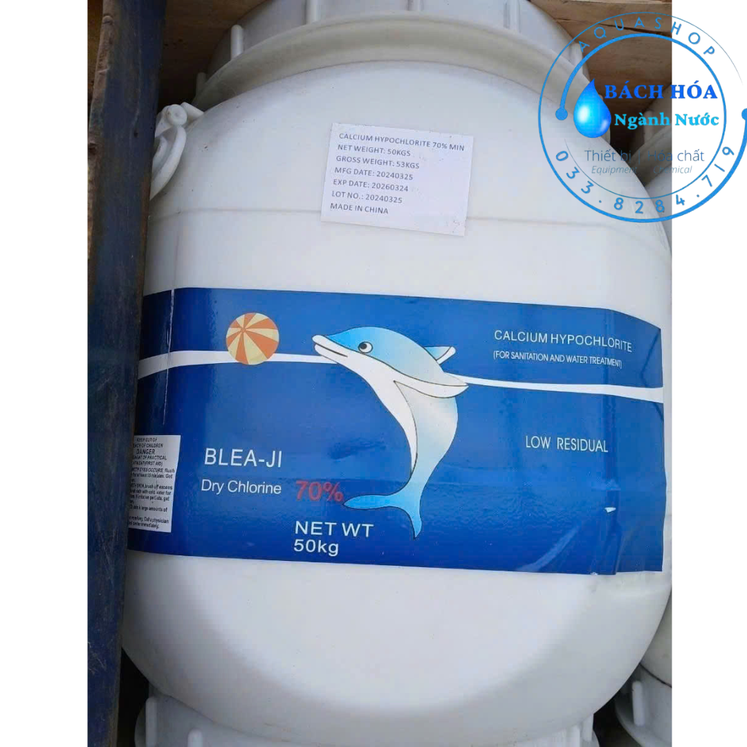 Chlorine Trung Quốc Cá Heo 50 Kg AQS