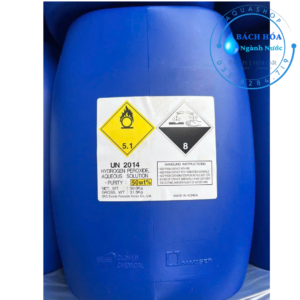 HÓA CHẤT HYDROGEN PEROXIDE (H₂O₂) 50% – OXY GIÀ CÔNG NGHIỆP HIỆU SUẤT CAO TRONG XỬ LÝ NƯỚC