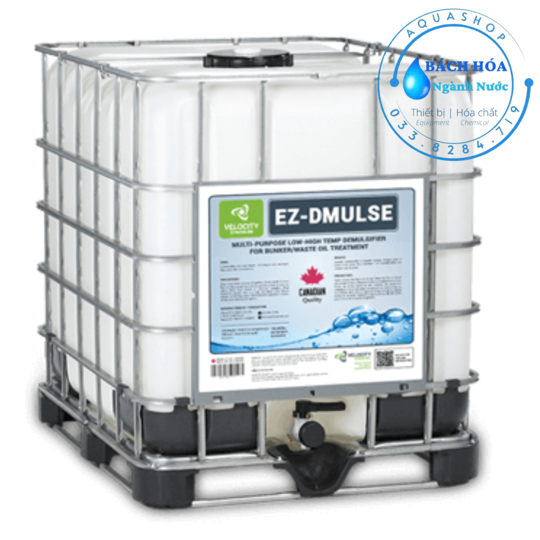 Hóa chất khử nhũ EZ-DMULSE-demulsifier Aquashop