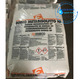 Sodium Metabisulfite Na2S2O5 Meta Ý ESSECO – Hóa Chất Khử Clo Và Chống Oxy Hóa Hiệu Quả Trong Xử Lý Nước