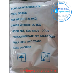 Sodium Bicarbonate (NaHCO₃) Trung Quốc – Hóa Chất Điều Chỉnh pH, Tăng Độ Kiềm Và Ứng Dụng Đa Ngành