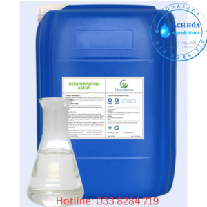 HÓA CHẤT KHỬ FLO (FLUORIDE) TRONG NƯỚC THẢI CÔNG NGHIỆP